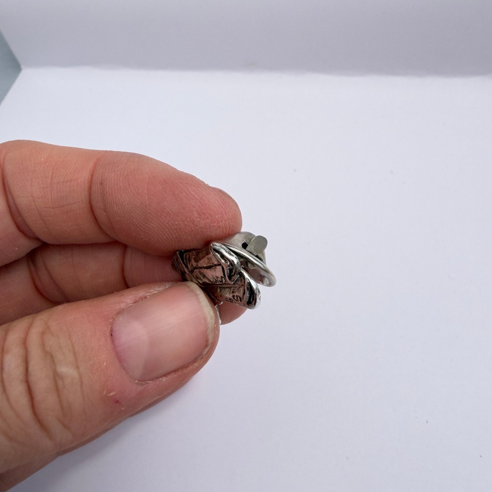Cowboy Boots Lapel Pin Hat Bag Silver Tone Metal Western Country Core - Picture 4 of 9